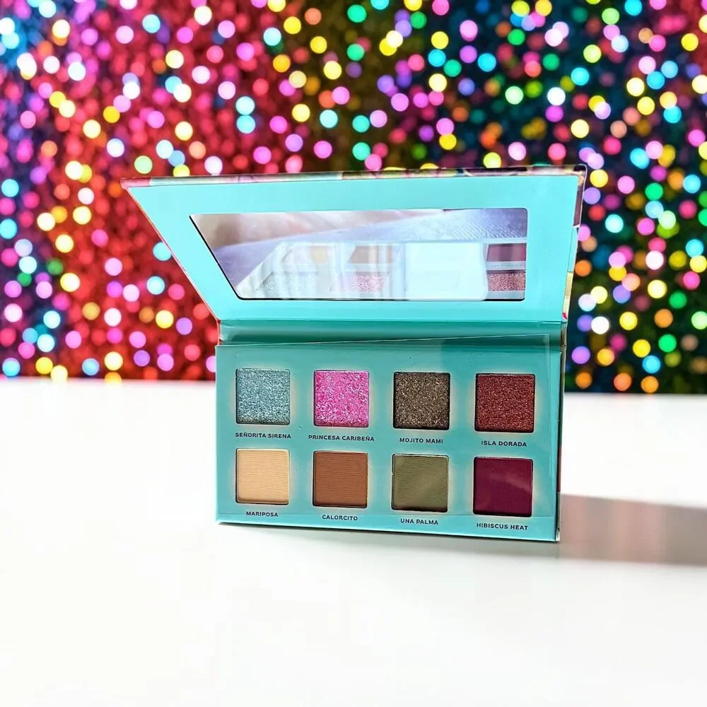 ALAMAR COSMETICS Princesa del Caribe Pressed Pigment Palette Full Size 8 g NIB